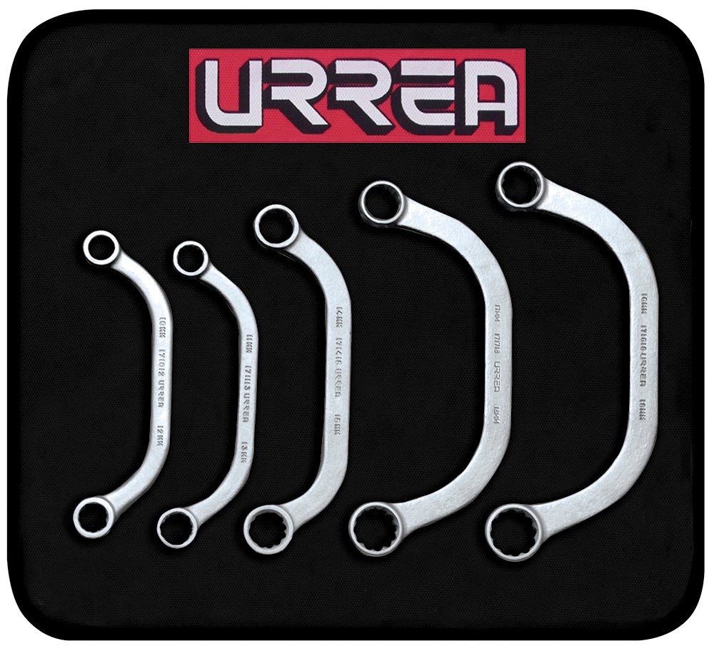 JUEGO DE 5 LLAVES DE OBSTRUCCIÓN MÉTRICAS, 12 PUNTAS URREA