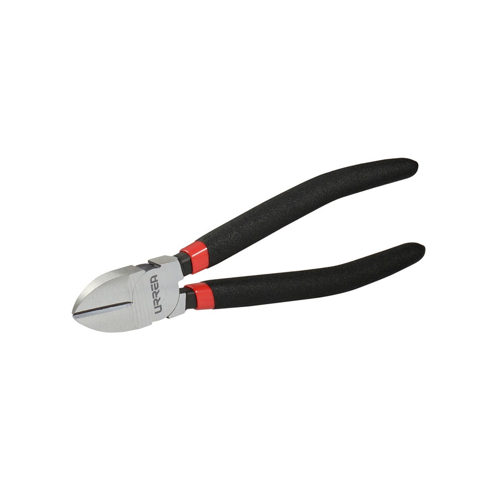 PINZA CON MANGO RUBBER GRIP DE 7-3/4" CORTE DIAGONAL URREA