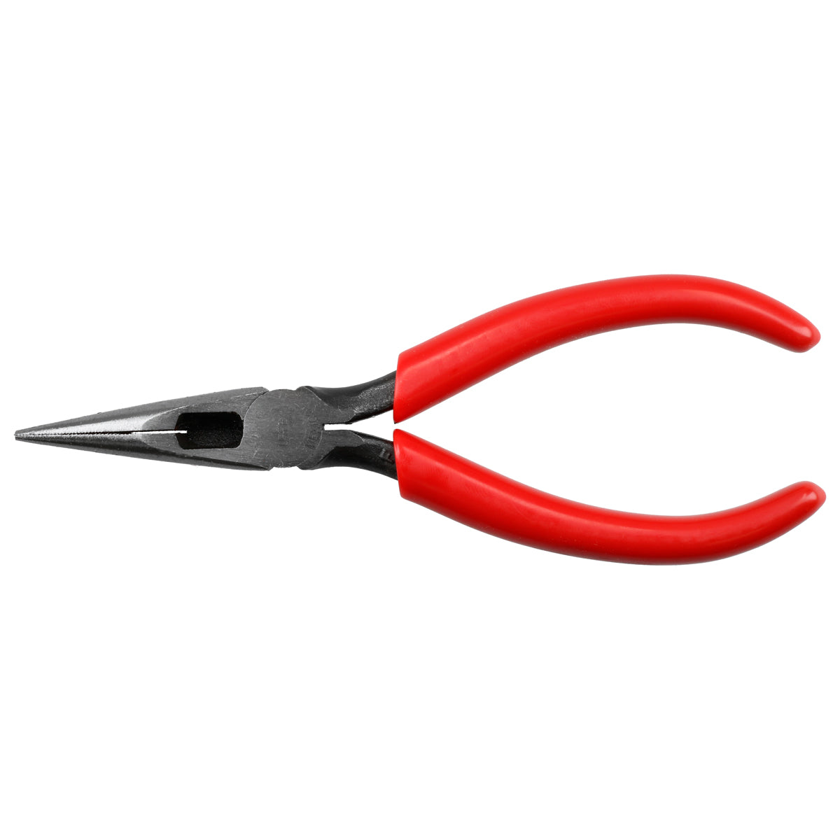 PINZA CON MANGO RUBBER GRIP DE 6-5/8" CON PUNTA LARGA URREA