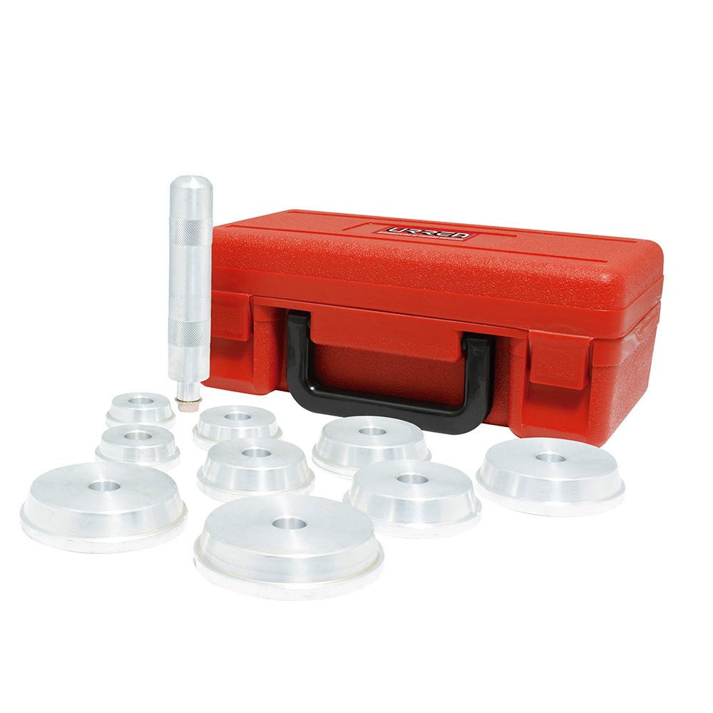 JUEGO PARA REMOVER E INSTALAR BALEROS, 10 PIEZAS URREA