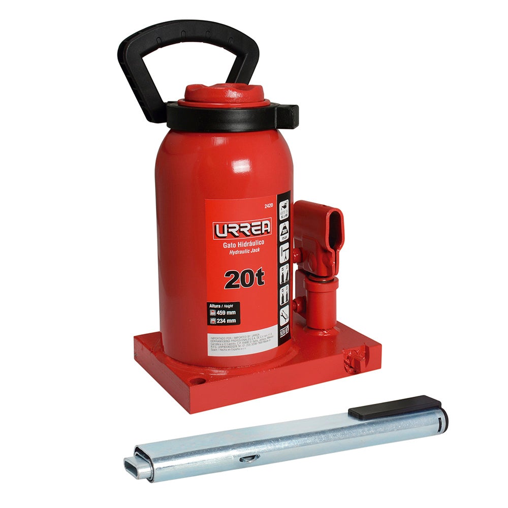 Gato hidráulico de botella 20ton Urrea