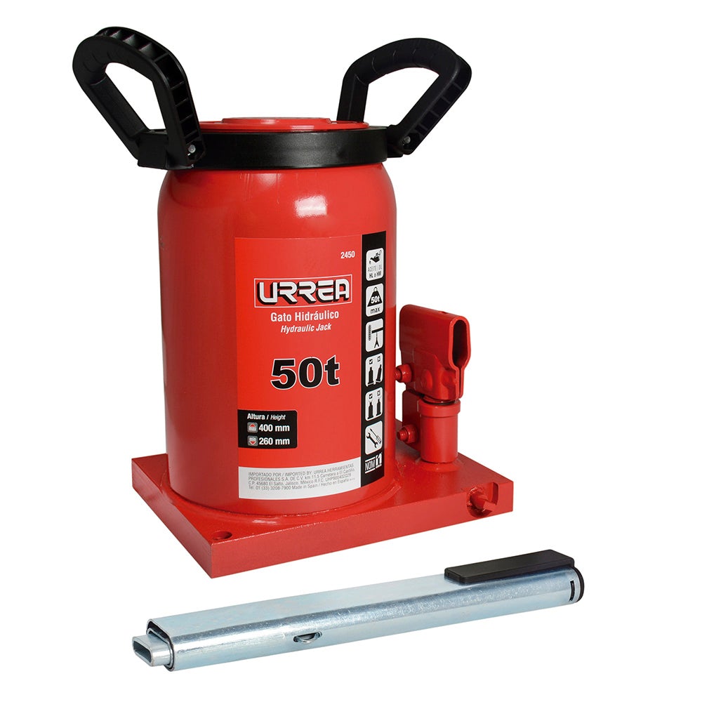 Gato hidráulico de botella 50ton Urrea