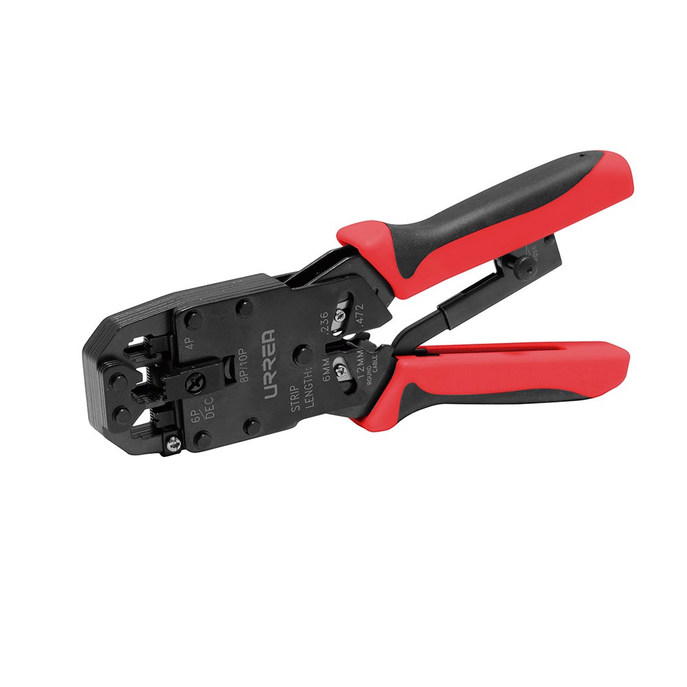 PINZA PONCHADORA MODULAR 8.3" PARA CONECTORES RJ22, RJ12/11, RJ45 URREA