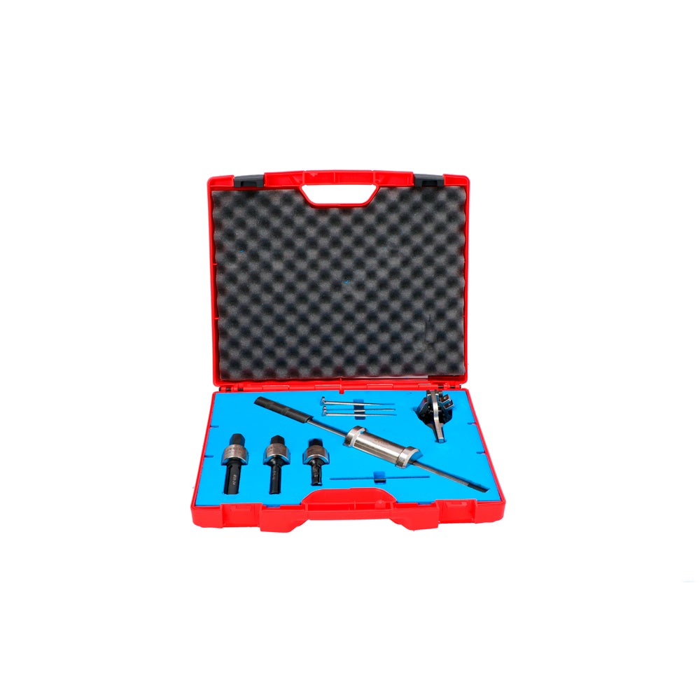 JUEGO DE EXTRACTORES INTERIORES Y EXTERIORES CON ACCESORIOS 3 TON, 8 PIEZAS URREA