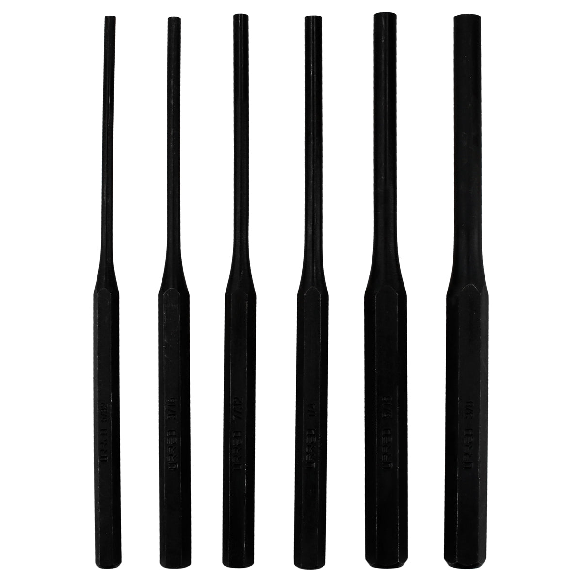 JUEGO DE 6 PUNZONES EXTRA LARGOS URREA