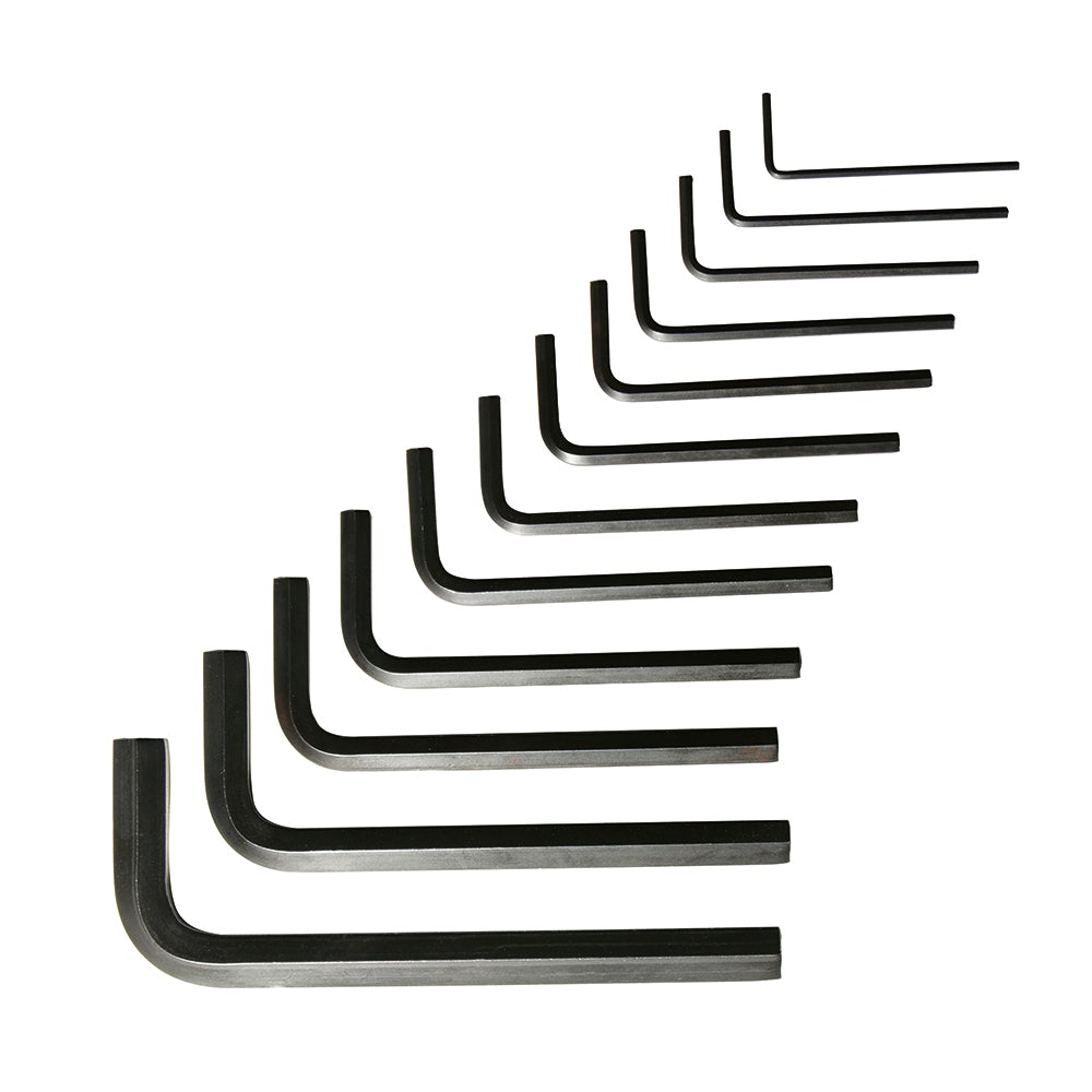 JUEGO DE 12 LLAVES HEXAGONALES TIPO "L", EN PULGADAS URREA