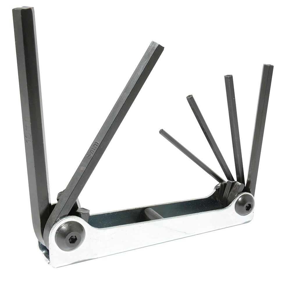 JUEGO DE 6 LLAVES HEXAGONALES MÉTRICAS TIPO NAVAJA URREA