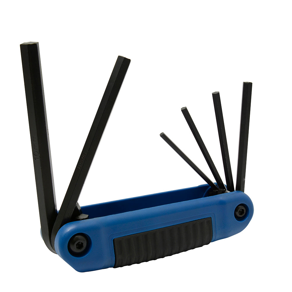 JUEGO DE 6 LLAVES HEXAGONALES MÉTRICAS TIPO NAVAJA URREA