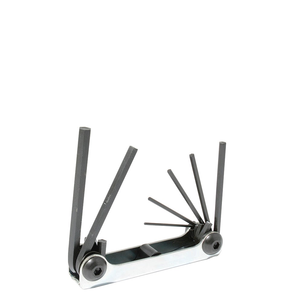 JUEGO DE 7 LLAVES HEXAGONALES MÉTRICAS TIPO NAVAJA URREA