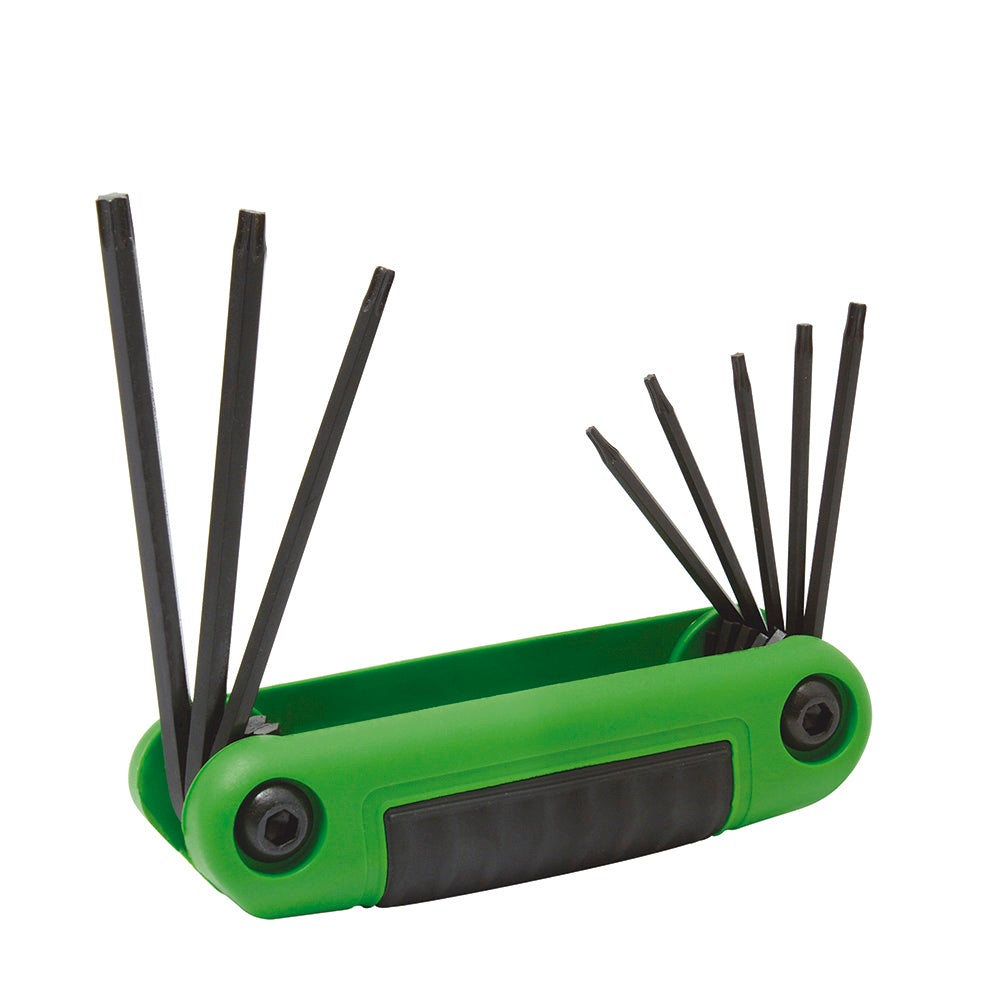 JUEGO DE 8 LLAVES TORX TIPO NAVAJA URREA