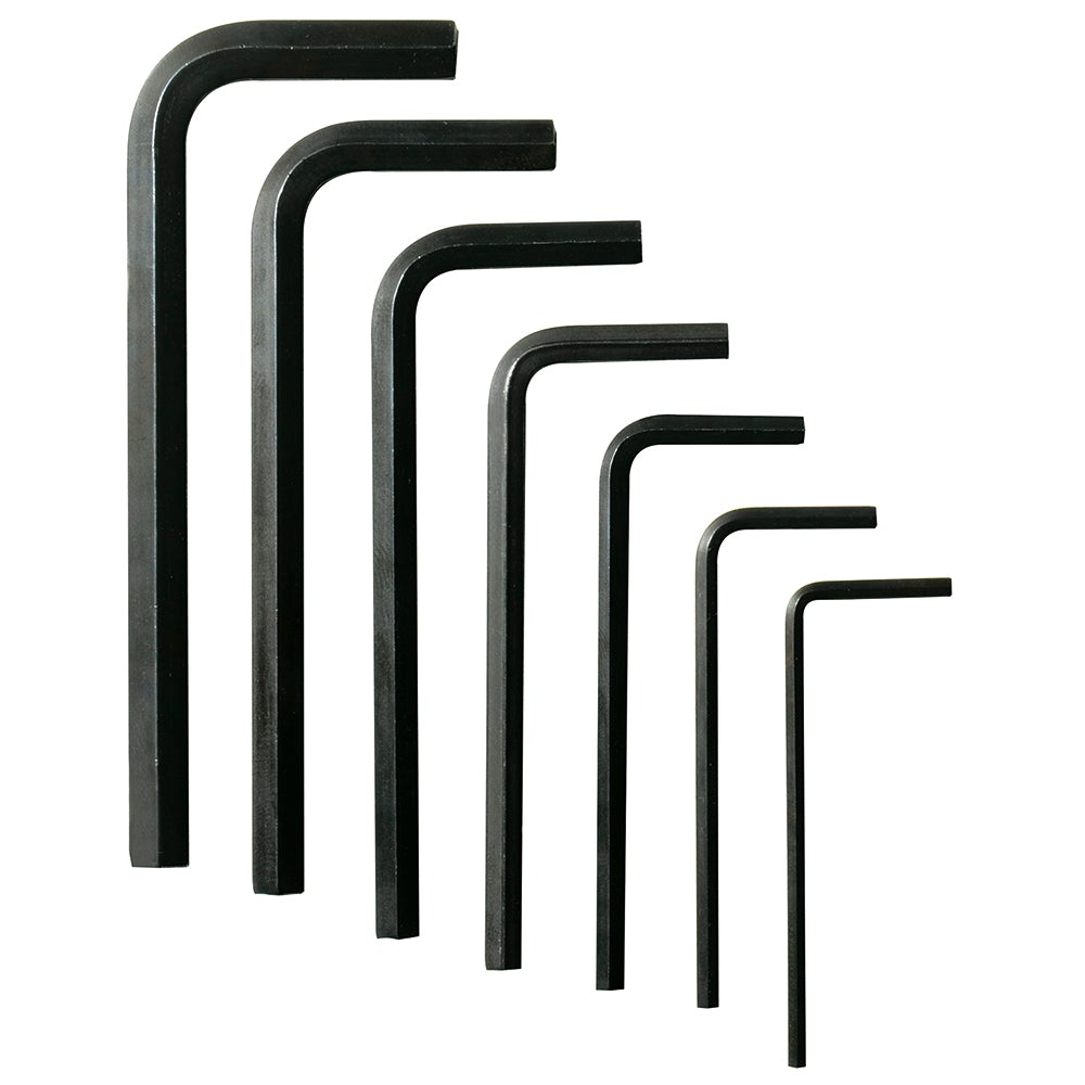 JUEGO DE 7 LLAVES HEXAGONALES TIPO "L", EN PULGADAS URREA