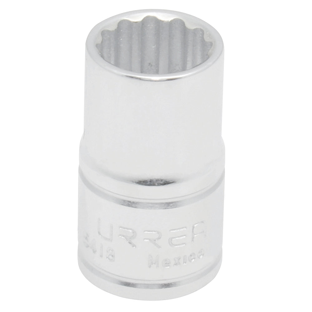 DADO EN PULGADAS CUADRO DE 1/2", 12 PUNTAS, 9/16" URREA