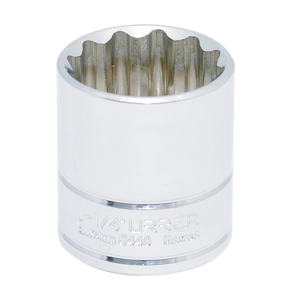 DADO EN PULGADAS CUADRO DE 1/2", 12 PUNTAS, 1-1/4" URREA