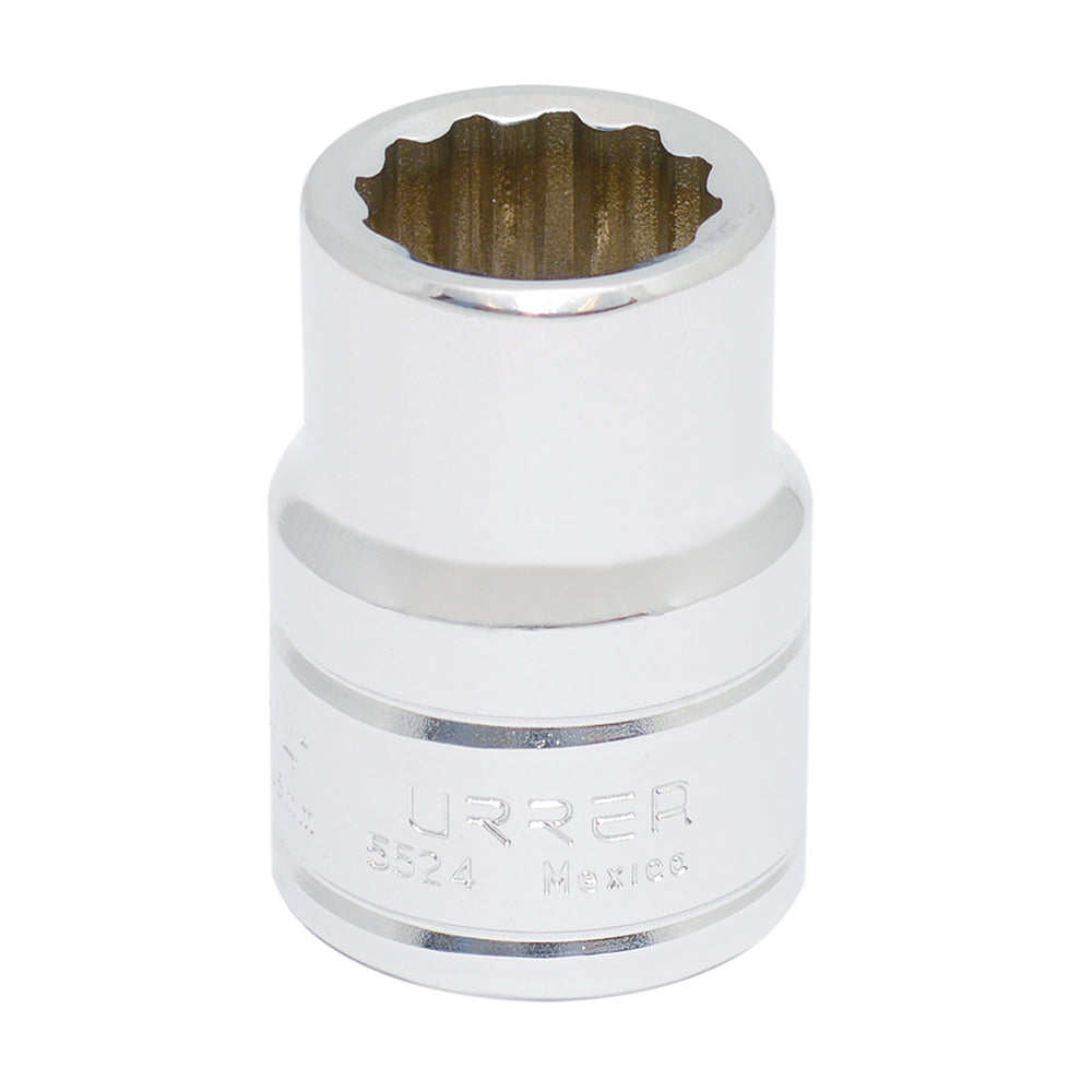 DADO EN PULGADAS CUADRO DE 3/4", 12 PUNTAS, 3/4" URREA