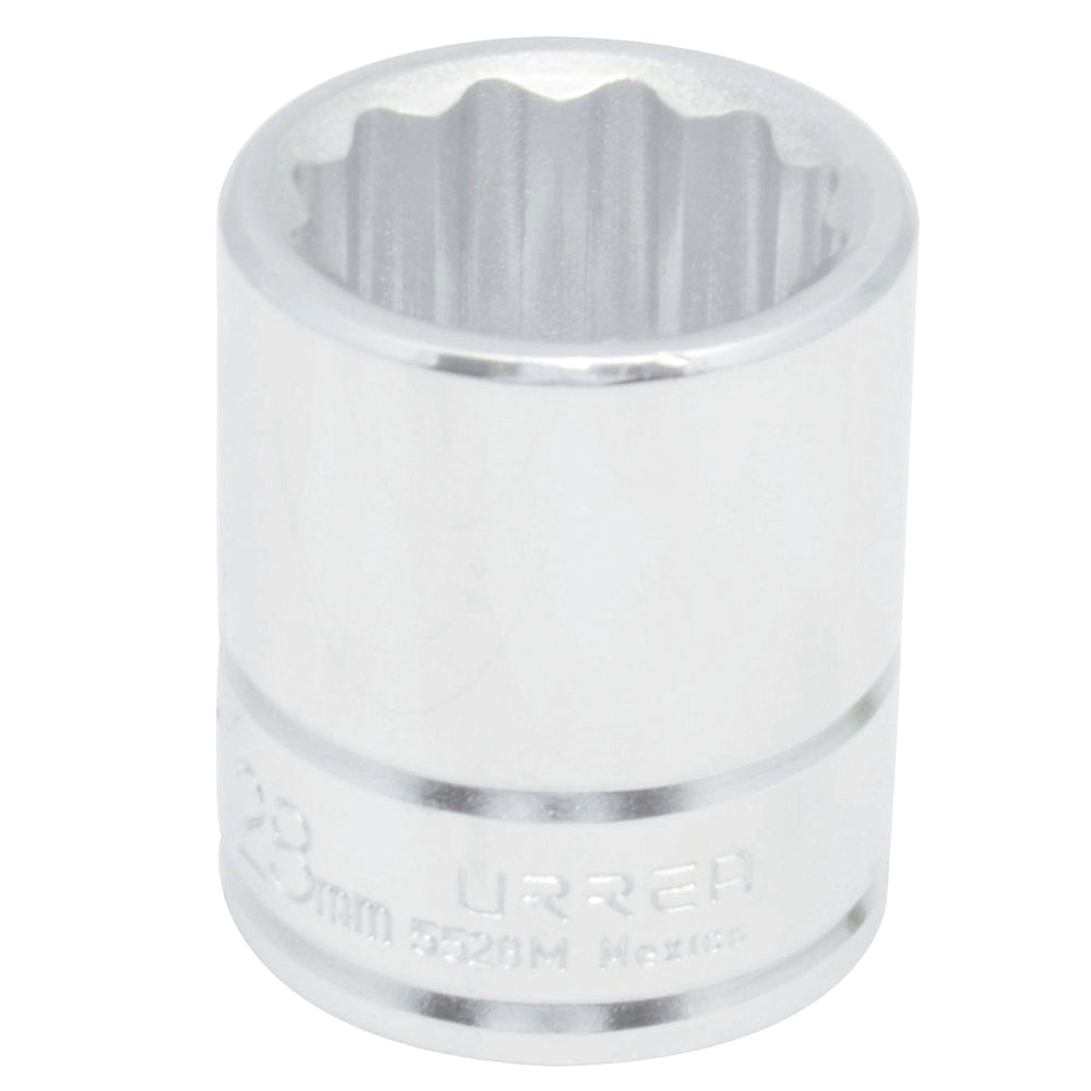 DADO MÉTRICO CUADRO DE 3/4", 12 PUNTAS, 26 MM URREA