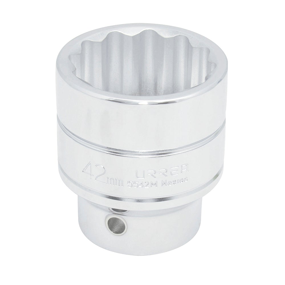 DADO MÉTRICO CUADRO DE 3/4", 12 PUNTAS, 42 MM URREA