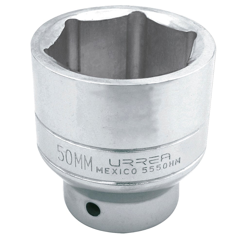 DADO MÉTRICO CUADRO DE 3/4", 6 PUNTAS, 50 MM URREA