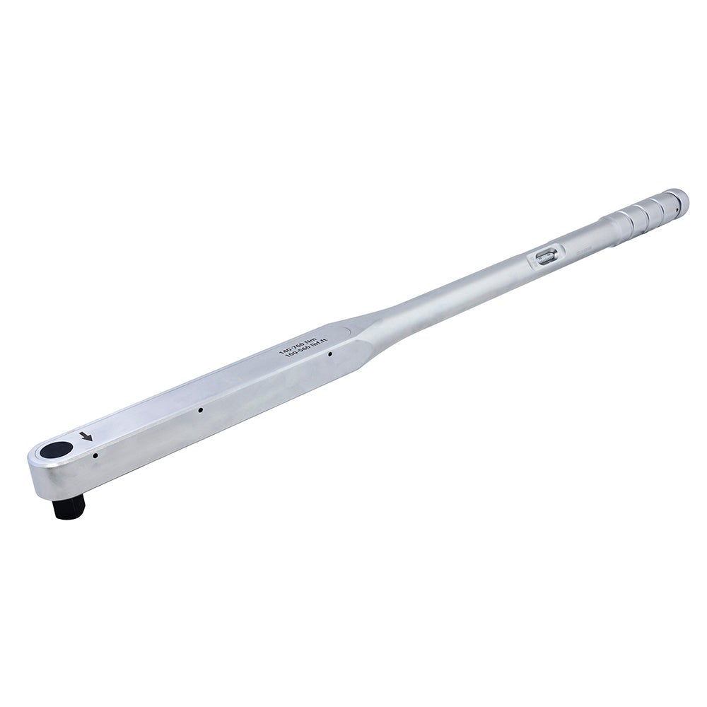 TORQUÍMETRO DE TRUENO CON CUERPO DE ALUMINIO CUADRO DE 3/4", 100-560 FT-LB URREA