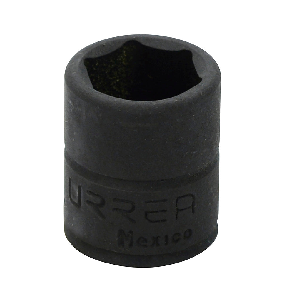 DADO DE IMPACTO EN PULGADAS CUADRO DE 1/4", 6 PUNTAS, 3/8" URREA