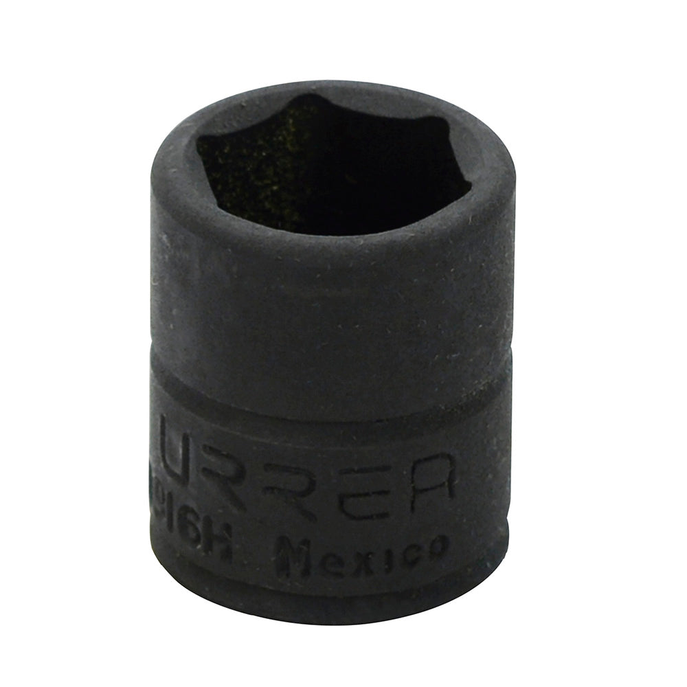 DADO DE IMPACTO EN PULGADAS CUADRO DE 1/4", 6 PUNTAS, 1/2" URREA