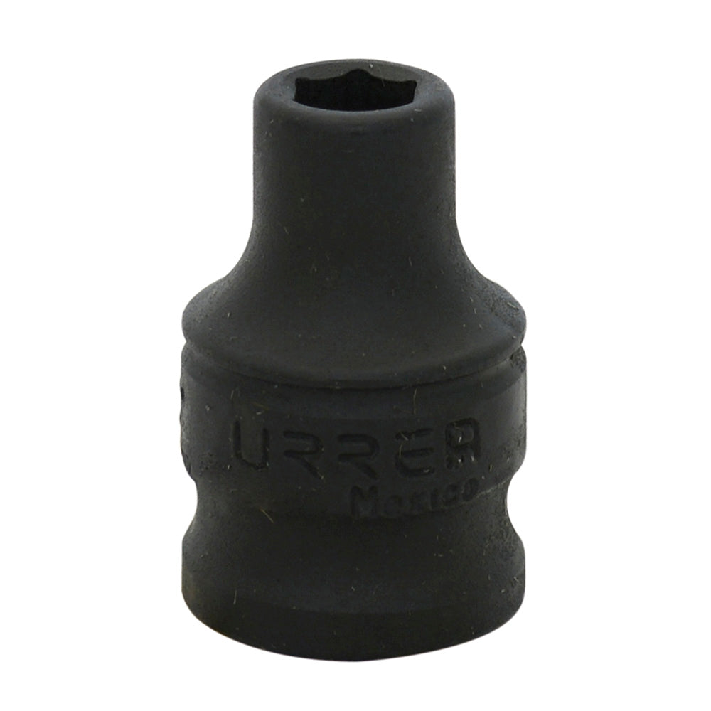 DADO DE IMPACTO EN PULGADAS CUADRO DE 3/8", 6 PUNTAS, 1/4" URREA