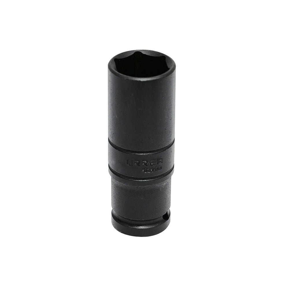 DADO DE IMPACTO LARGO PARED DELGADA EN PULGADAS CUADRO DE 1/2", 6 PUNTAS, 7/8" URREA