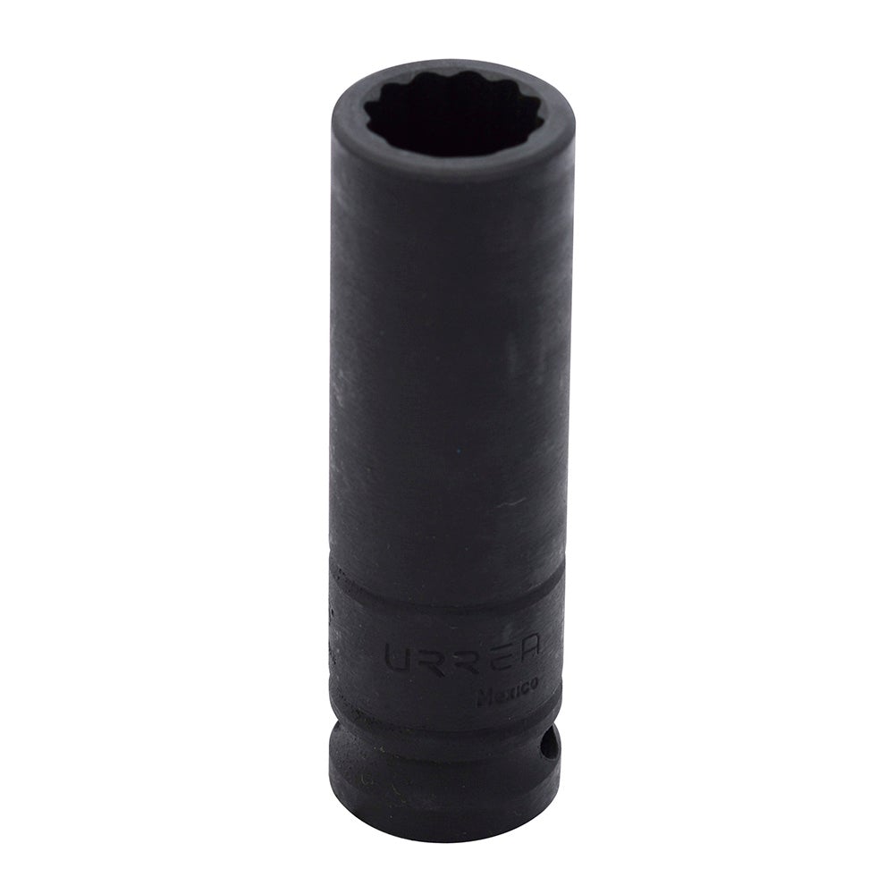 DADO DE IMPACTO LARGO EN PULGADAS CUADRO DE 1/2", 12 PUNTAS, 1-1/16" URREA