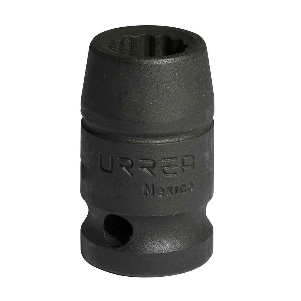 DADO DE IMPACTO MÉTRICO CUADRO DE 1/2", 12 PUNTAS, 10 MM URREA