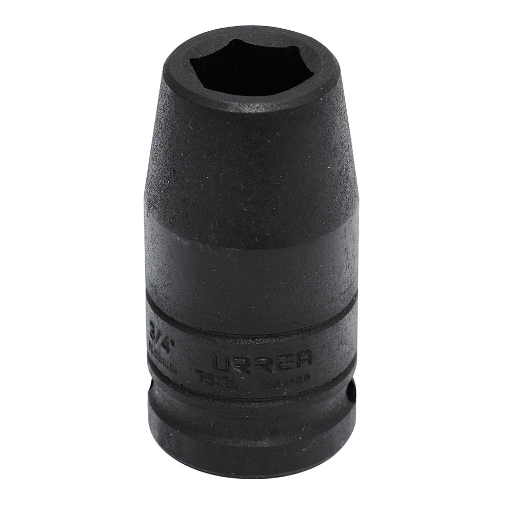 DADO DE IMPACTO LARGO EN PULGADAS CUADRO DE 3/4", 6 PUNTAS, 3/4" URREA