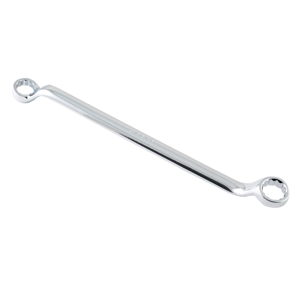 LLAVE DE ESTRÍAS PULIDO ESPEJO DE 45° EN PULGADAS, 12 PUNTAS, 1-1/16" X 1-1/8" URREA