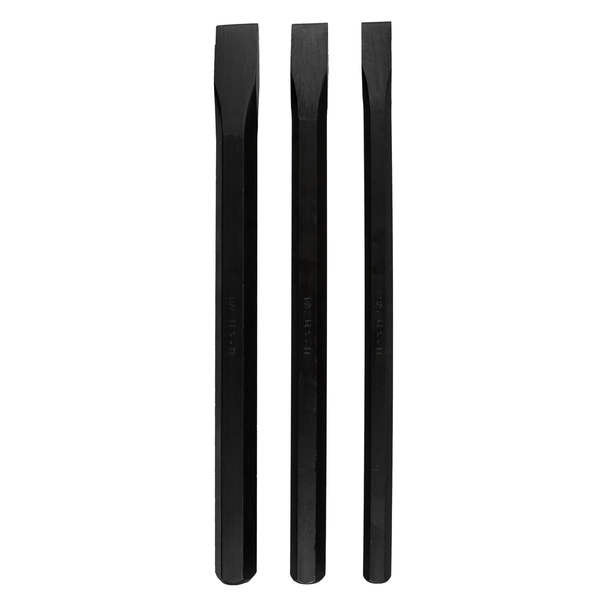 JUEGO DE 3 CINCELES 5/8"-7/8" URREA