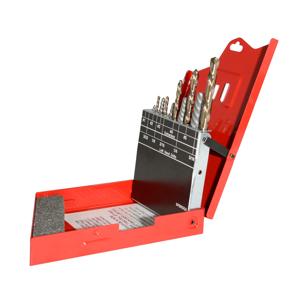 JUEGO DE 10 BROCAS PREMIUM Y EXTRACTORES DE ACERO DE ALTA VELOCIDAD URREA