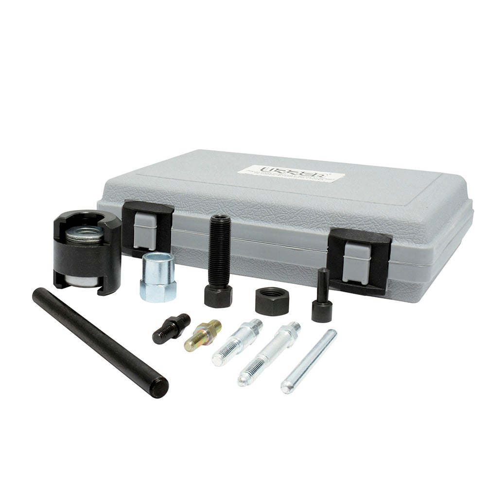 JUEGO PARA REMOVER E INSTALAR BOMBA DE DIRECCIÓN HIDRÁULICA, ALTERNADOR Y POLEA, 11 PIEZAS URREA