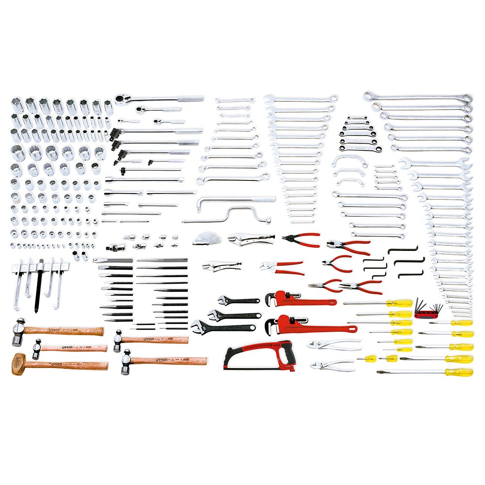 JUEGO MAESTRO INDUSTRIAL EN PULGADAS 269 PIEZAS, SIN GABINETE URREA