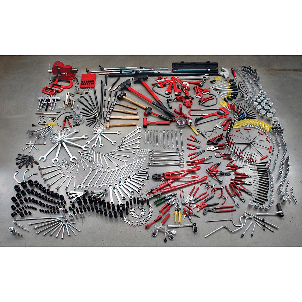 JUEGO MAESTRO INDUSTRIAL COMBINADO 787 PIEZAS, SIN GABINETE URREA