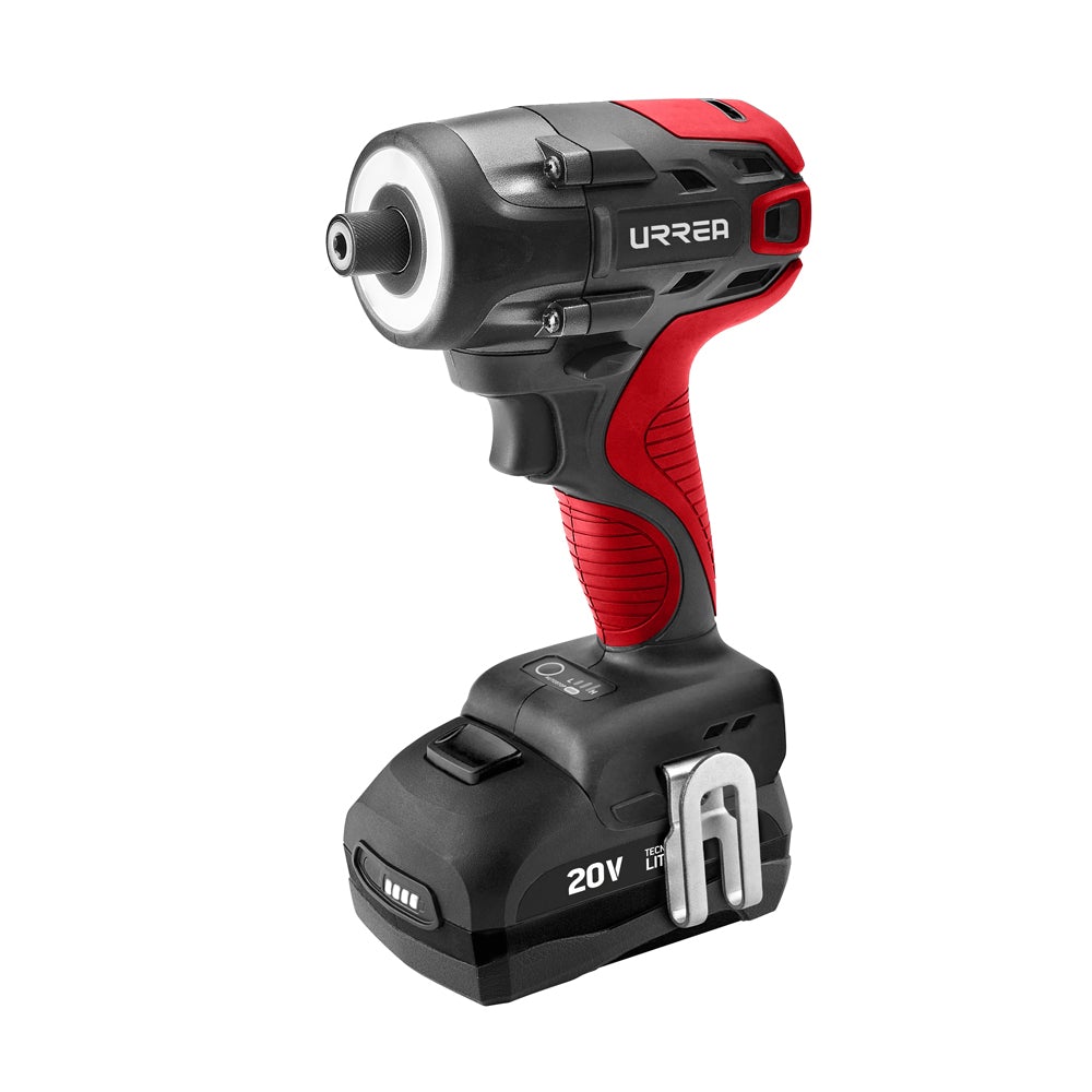 ATORNILLADOR DE IMPACTO 140 NM A BATERÍA LI-ION 20 V URREA