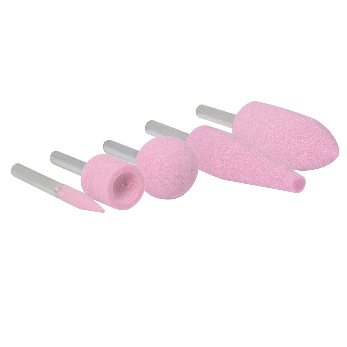 JUEGO DE 5 PUNTAS MONTADAS ÓXIDO DE ALUMINIO ROSAS TIPO A URREA