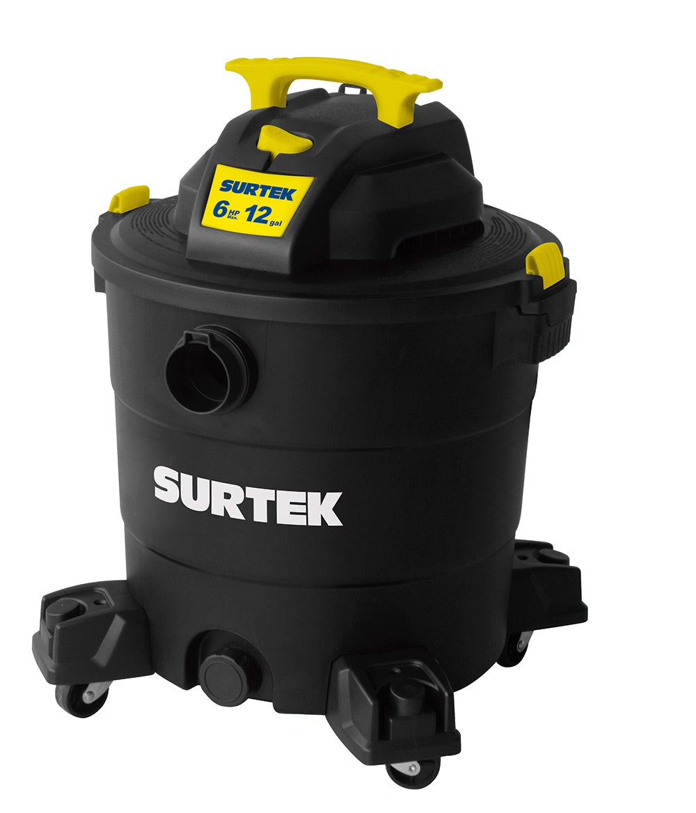 ASPIRADORA 12 GAL 6 HP 120 V SURTEK