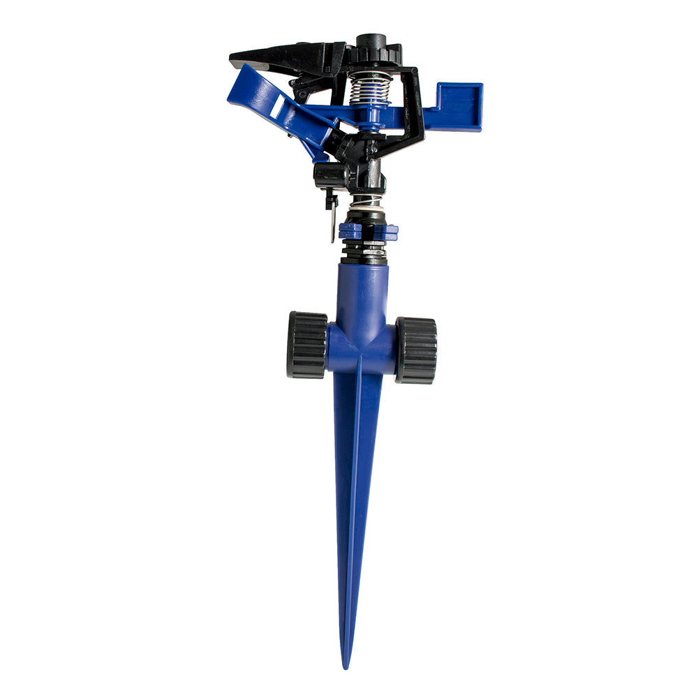 ASPERSOR PLÁSTICO REGULABLE POR PULSACIÓN 3/4" GHT 2 VÍAS FOY