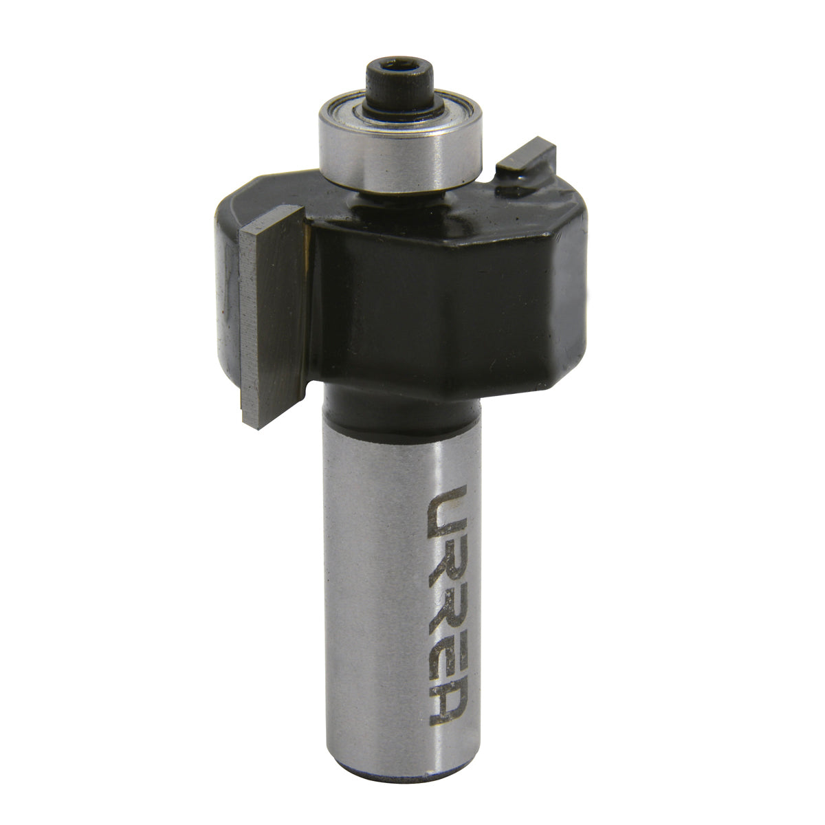 BROCA PARA ROUTER DE ACERO REBAJADORA CON BALERO 1-1/4" ZANCO DE 1/4" URREA