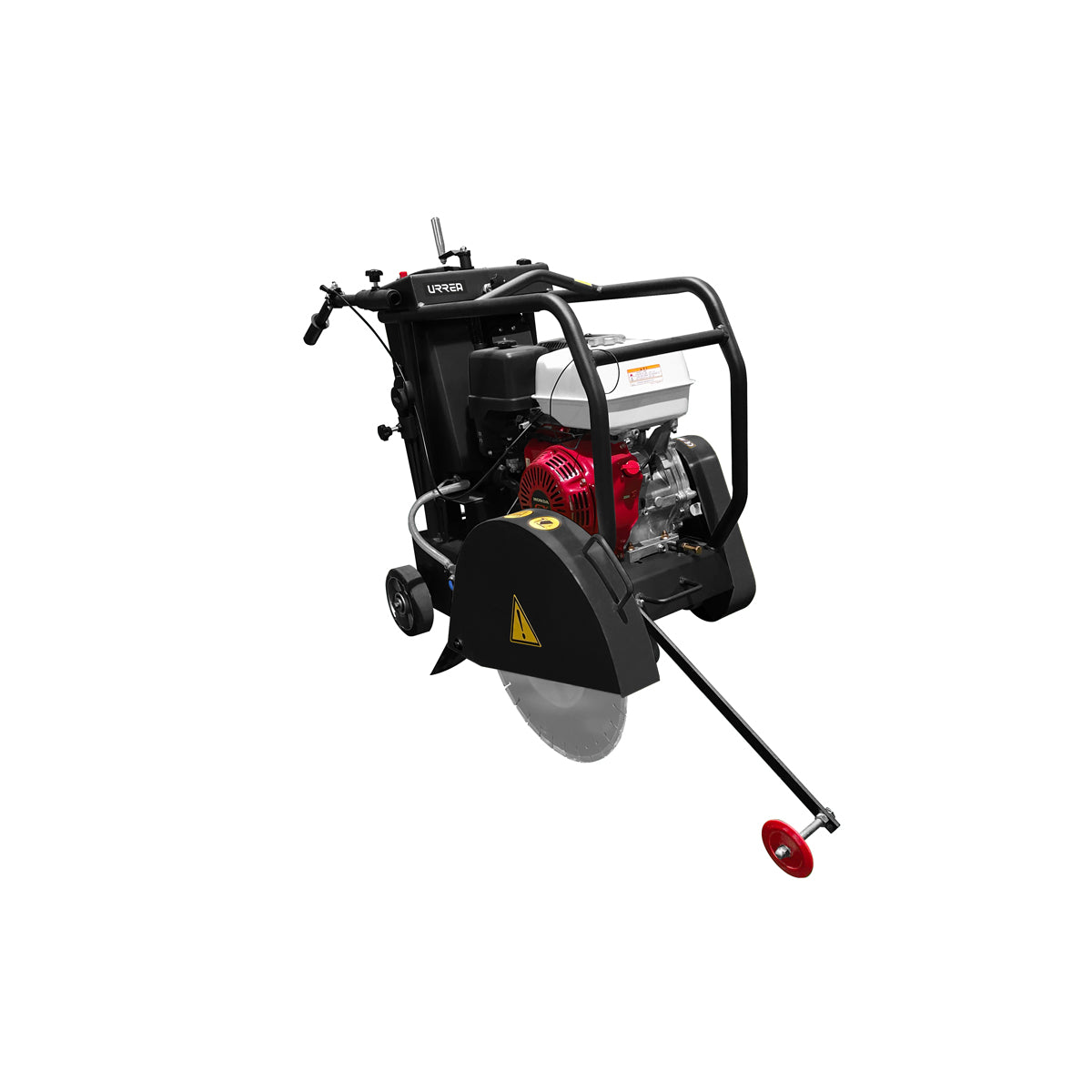 CORTADORA DE CONCRETO A GASOLINA CON MOTOR DE 4 TIEMPOS 13 HP URREA