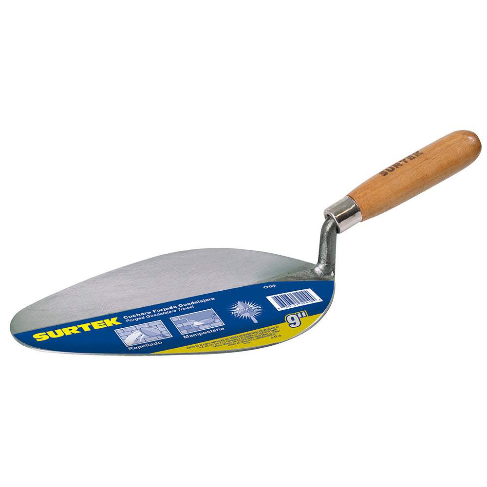 CUCHARA TIPO GUADALAJARA FORJADA A UNA SOLA PIEZA 9" SURTEK