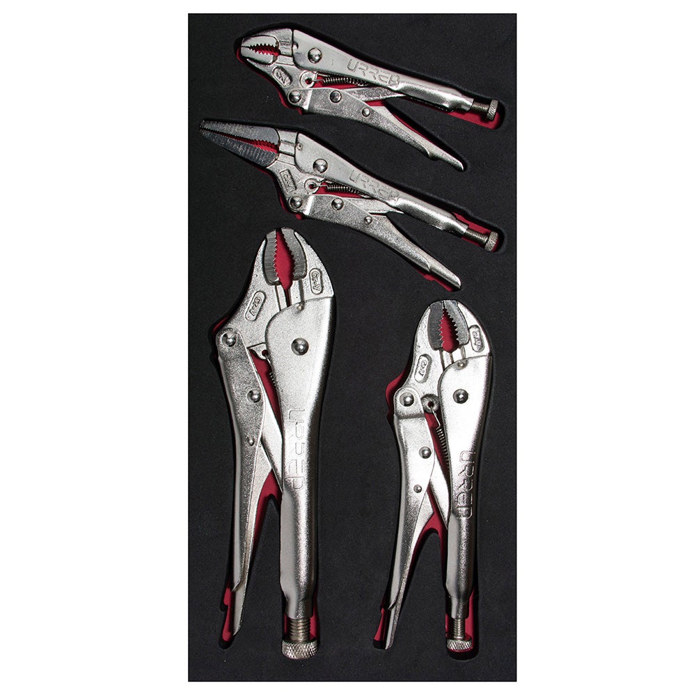 JUEGO DE 4 PINZAS DE PRESIÓN URREA