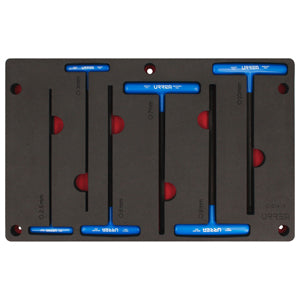 JUEGO DE 7 LLAVES HEXAGONALES T MÉTRICAS URREA