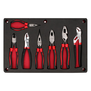 JUEGO DE 7 PINZAS COMBINADO URREA