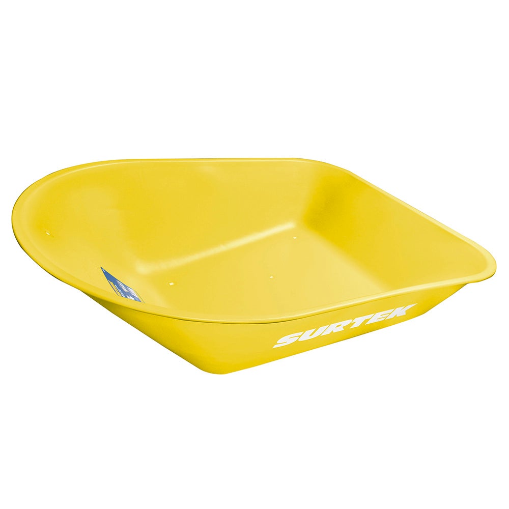 CONCHA PARA CARRETILLA HERRAJE TIPO AMERICANO 4.5 FT3, AMARILLA SURTEK