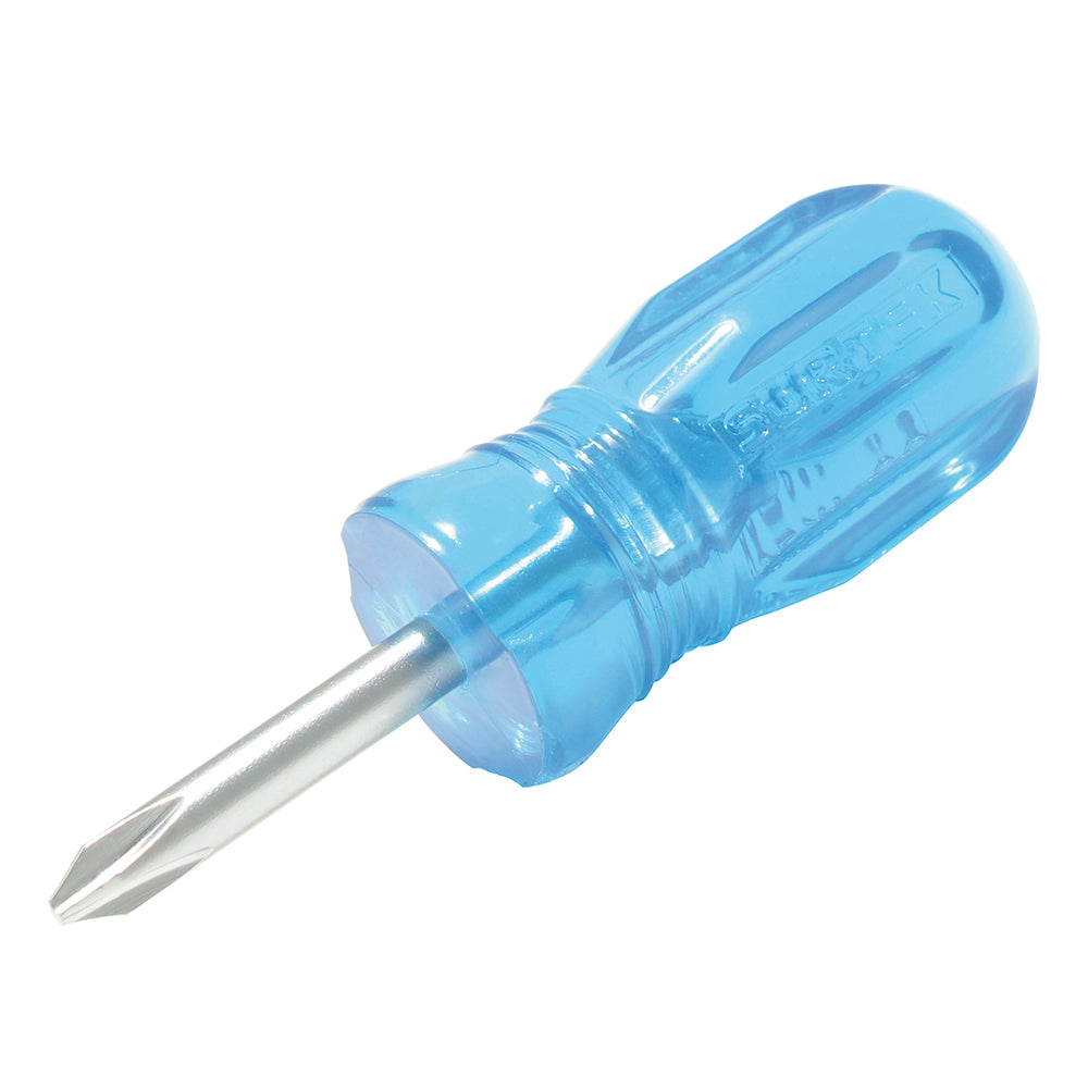 DESTORNILLADOR CON MANGO AZUL, PUNTA PHILLIPS TIPO TROMPO #2 X 1-3/8" SURTEK
