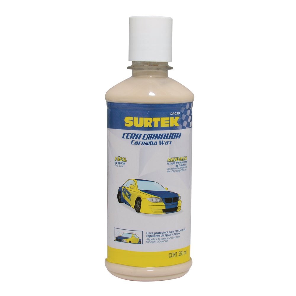 CERA CARNAÚBA 250 ML SURTEK