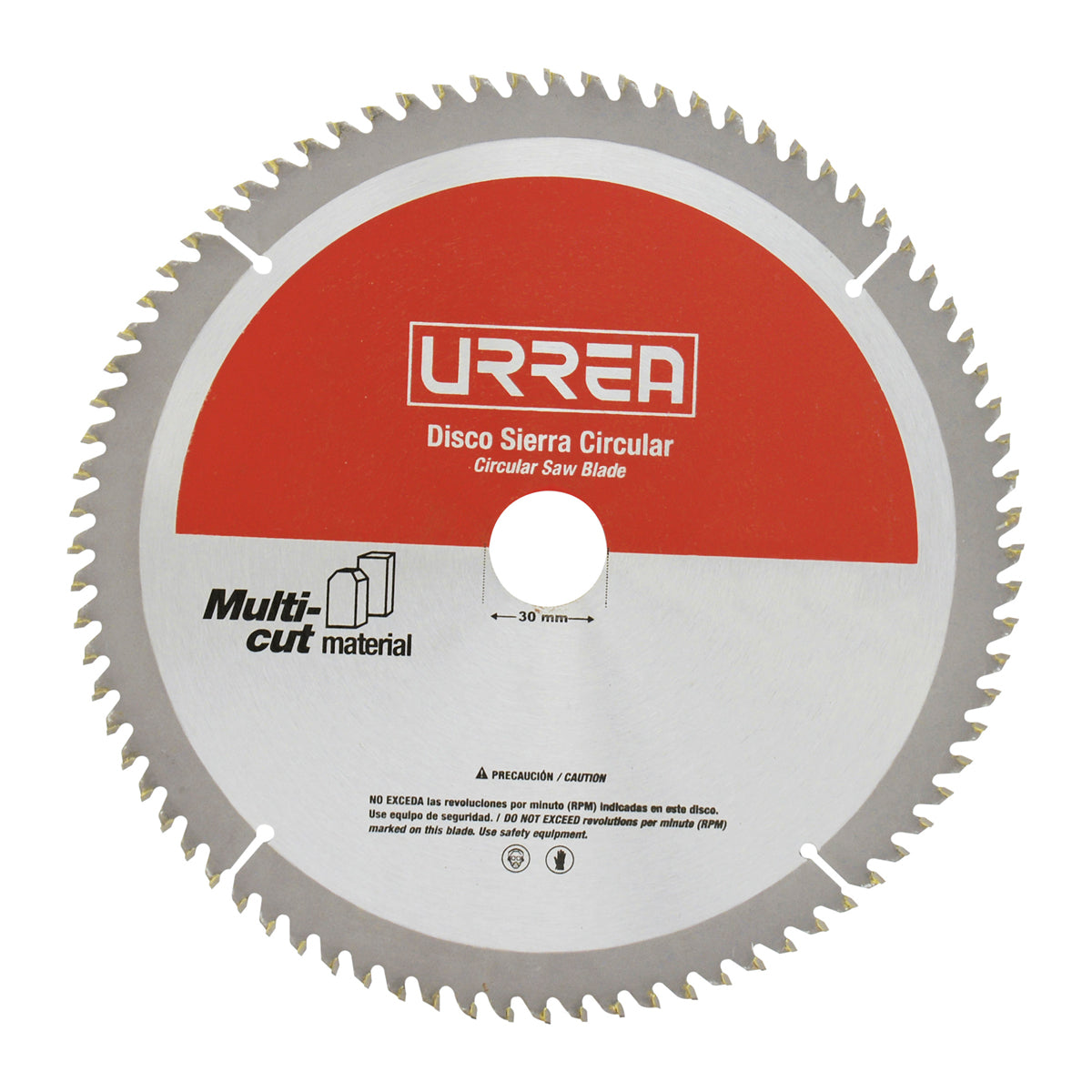 DISCO PARA SIERRA CIRCULAR PARA CORTE MULTI-MATERIAL 100 DIENTES, 10" URREA