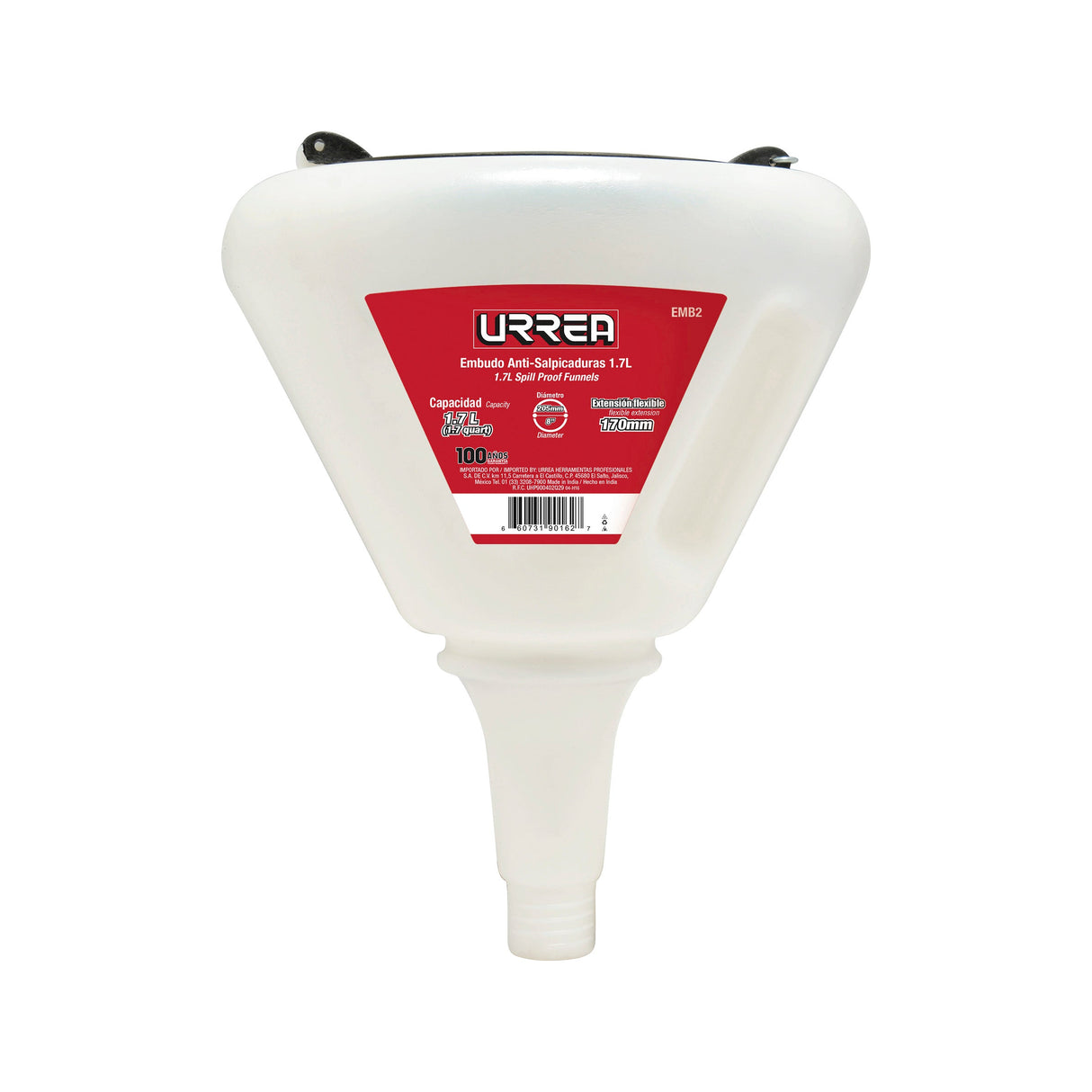 EMBUDO ANTI-SALPICADURAS DE 1.7 LT URREA